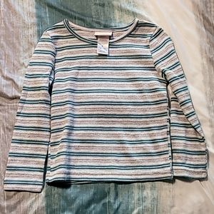 Little lass 5 long sleeve tee